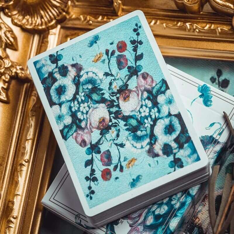Cézanne Flower Playing Cards with Numbered Seal - Image 3