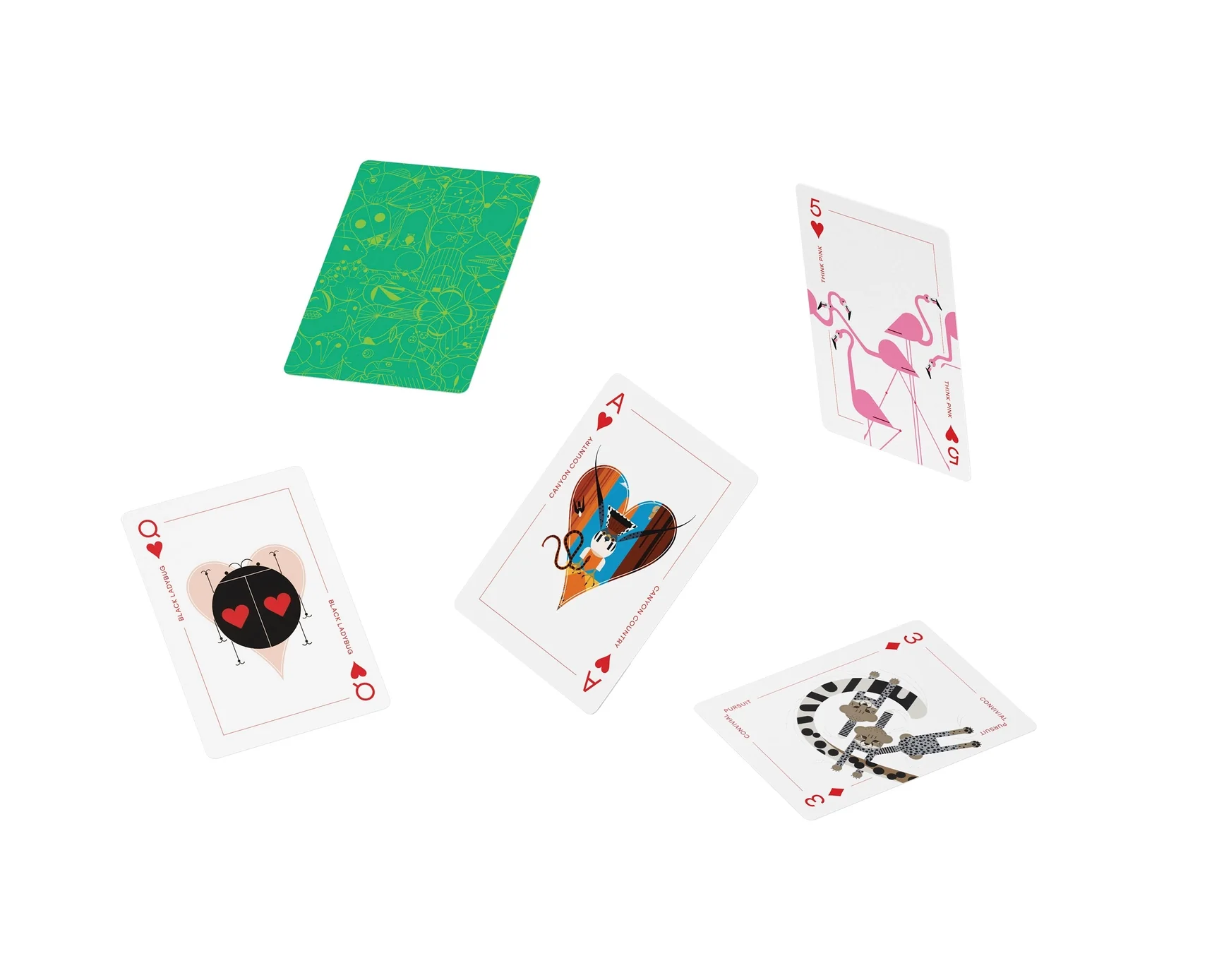 Charley Harper Playing Cards with Magnetic Tuck Box - Image 3
