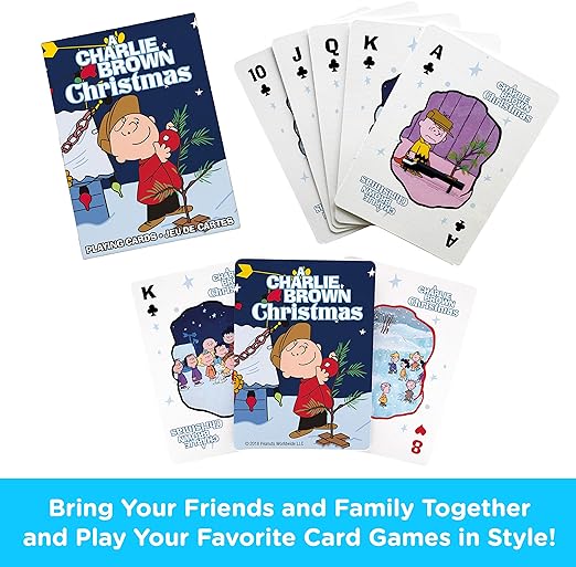 Charlie Brown Christmas Playing Cards by Aquarius - Image 4