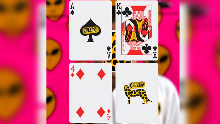 Cheetah Playing Cards USPCC - Image 4
