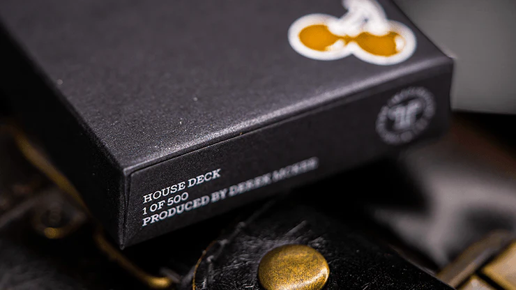 Cherry Casino House Deck Monte Carlo Black & Gold Playing Cards USPCC - Image 4