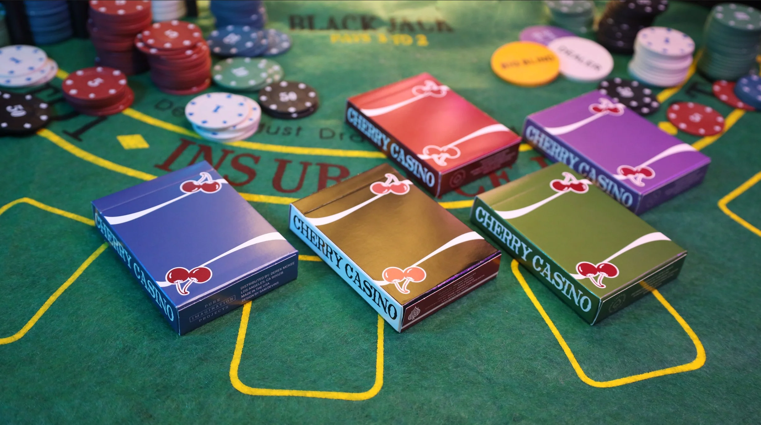 Cherry Casino Classic Editions 5 Deck Set - Image 5
