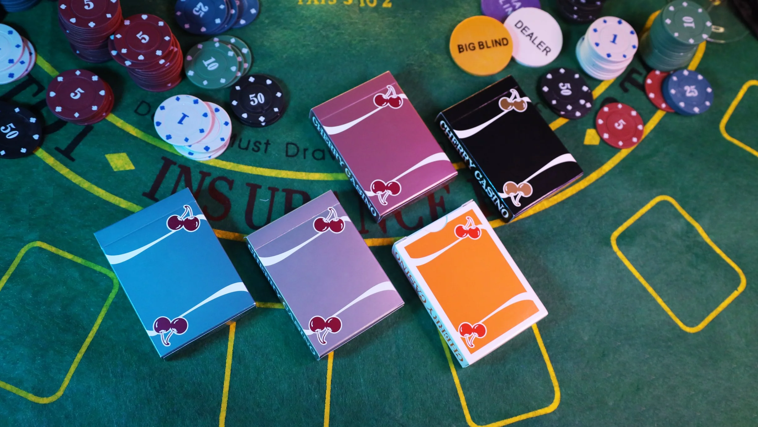 Cherry Casino Vibrant Editions 5 Deck Set - Image 6