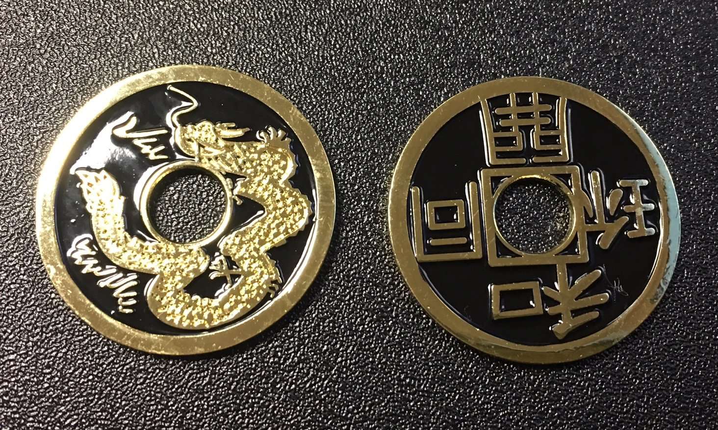 Chinese Coin Half Dollar Size