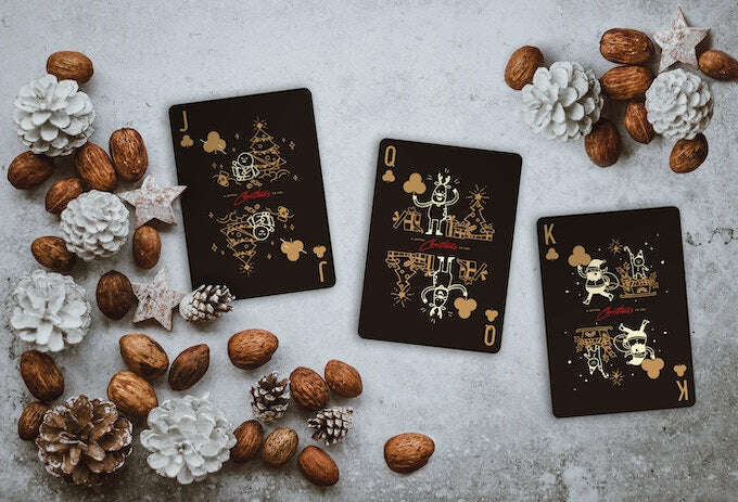 Christmas Bicycle Playing Cards - Image 4