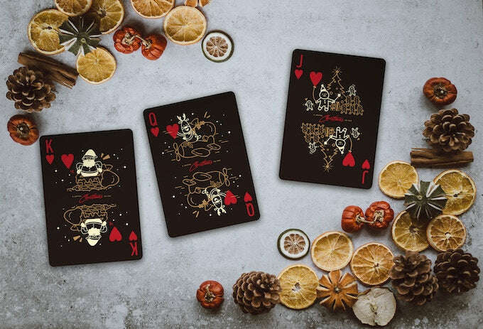 Christmas Bicycle Playing Cards - Image 5