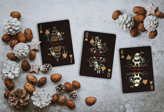 Christmas Bicycle Playing Cards - Image 9