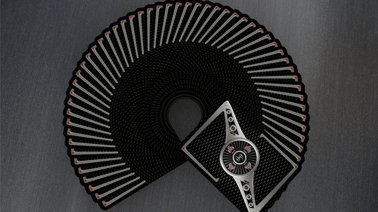 Chrome Kings Carbon Playing Cards USPCC - Image 4