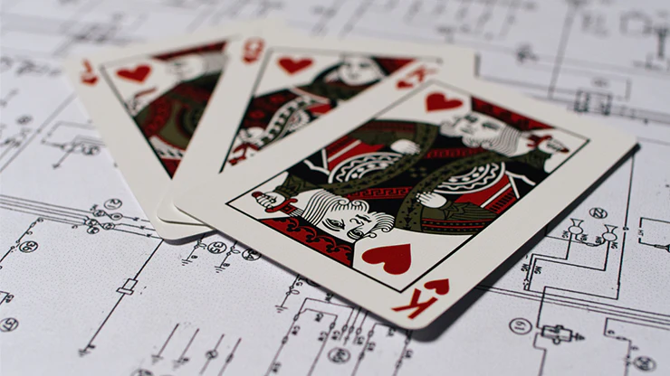 Circuit Marked Playing Cards by the 1914 - Image 3