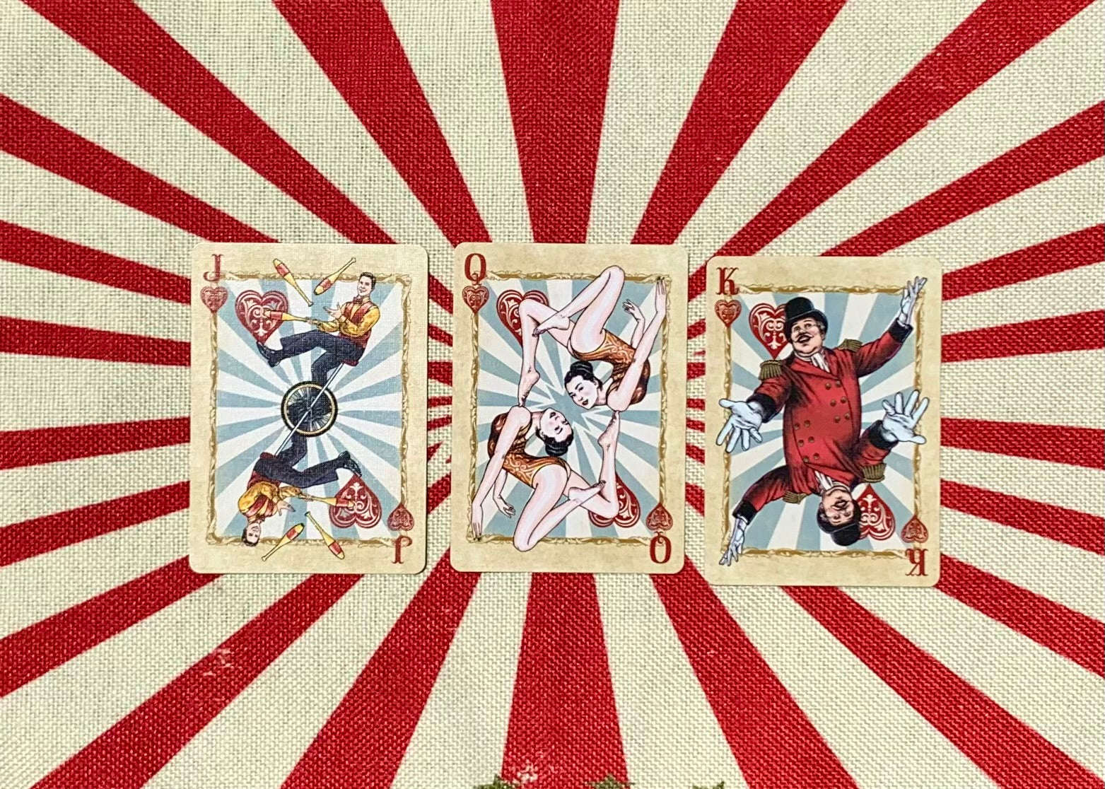 Circus Bicycle Stripper Playing Cards - Image 5
