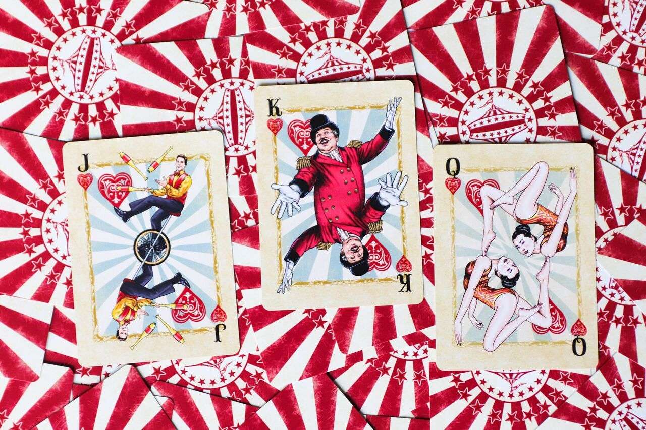 Circus Nostalgic Playing Cards USPCC - Image 12