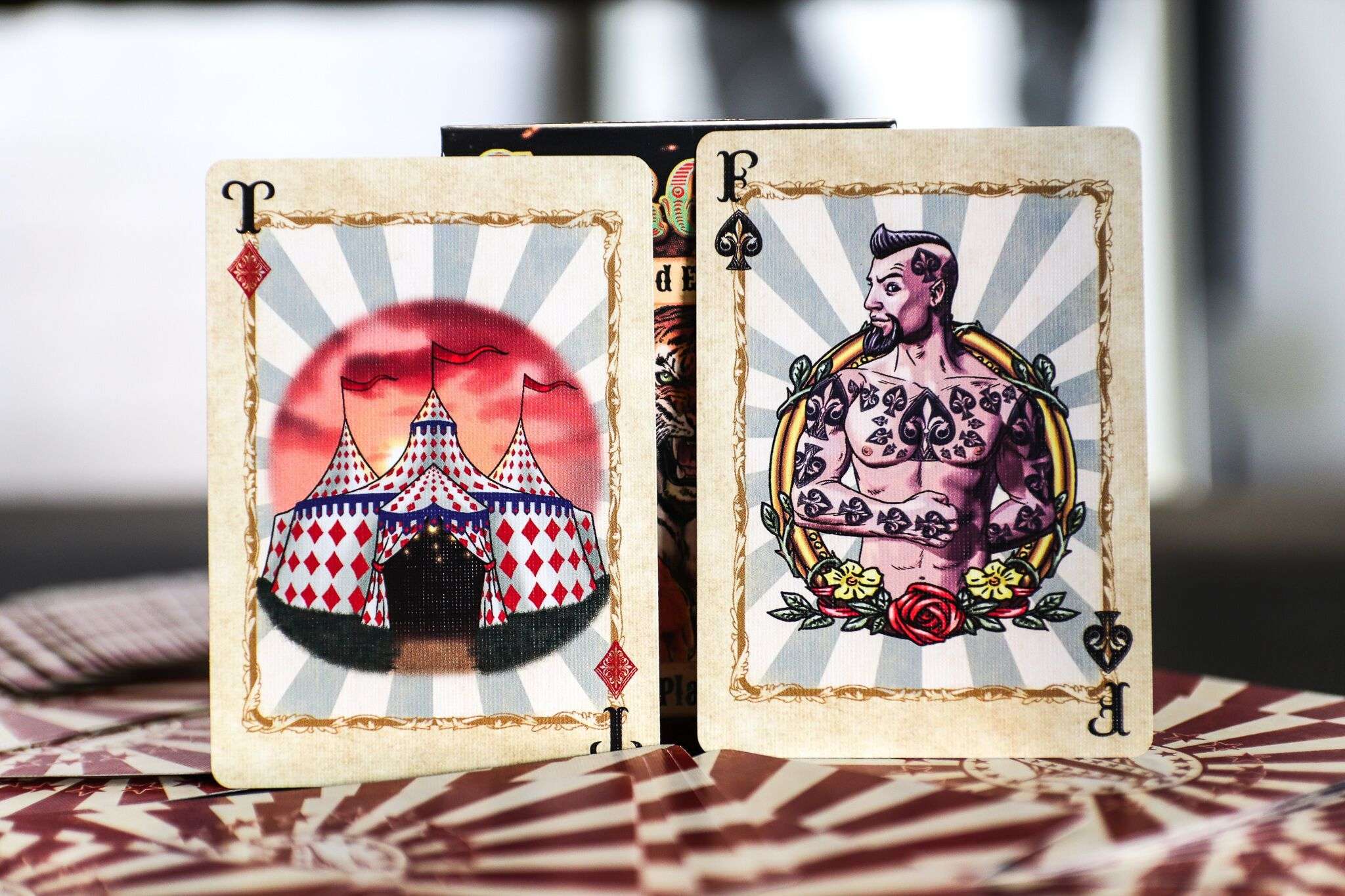Circus Nostalgic Playing Cards USPCC - Image 4
