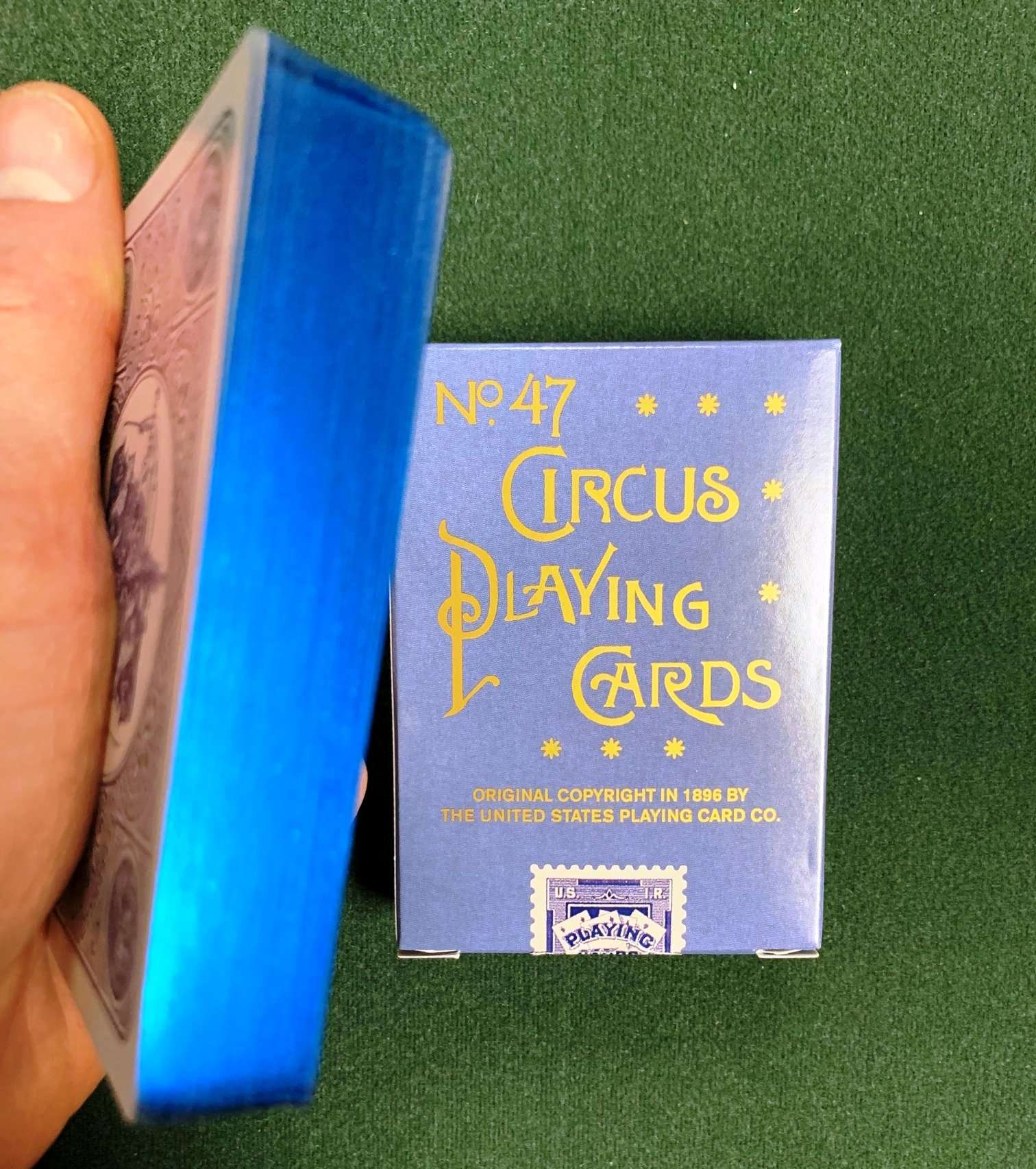 Circus Reproduction Gilded Playing Cards USPCC - Image 4