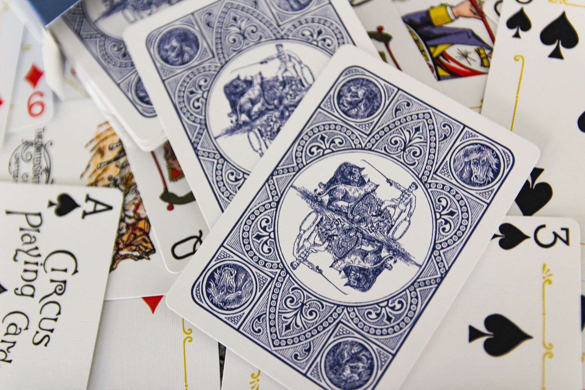 Circus Reproduction Playing Cards USPCC - Image 11