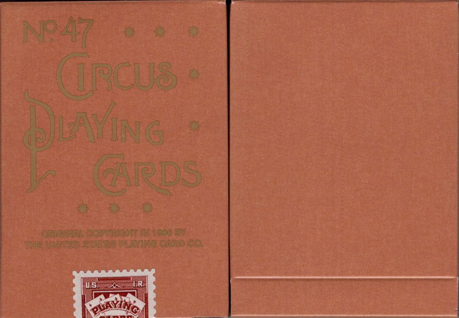 Circus Reproduction Playing Cards USPCC - Image 3