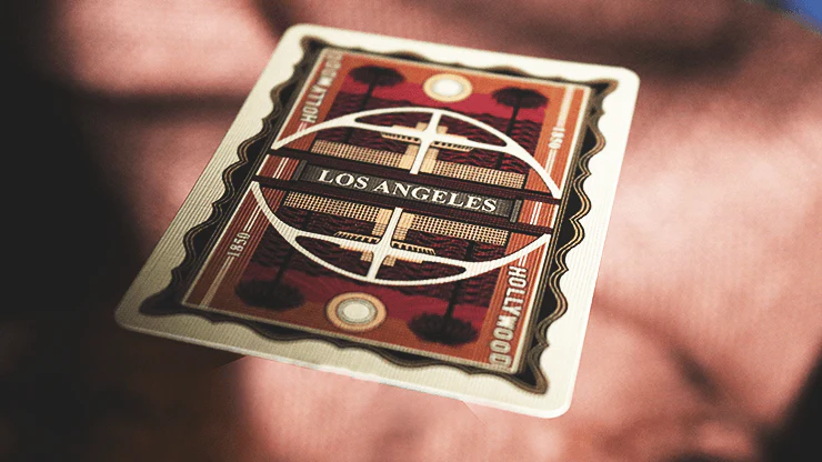City Skylines Los Angeles Bicycle Playing Cards - Image 4