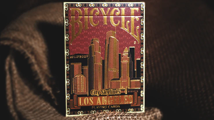 City Skylines Los Angeles Bicycle Playing Cards - Image 7