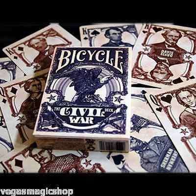Civil War Blue Bicycle Playing Cards - Image 3