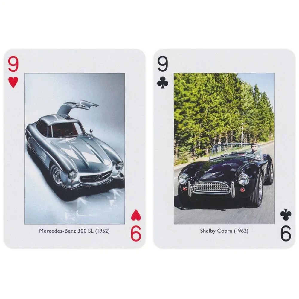 Classic Cars Playing Cards by Piatnik - A Ride Through Automotive History - Image 3