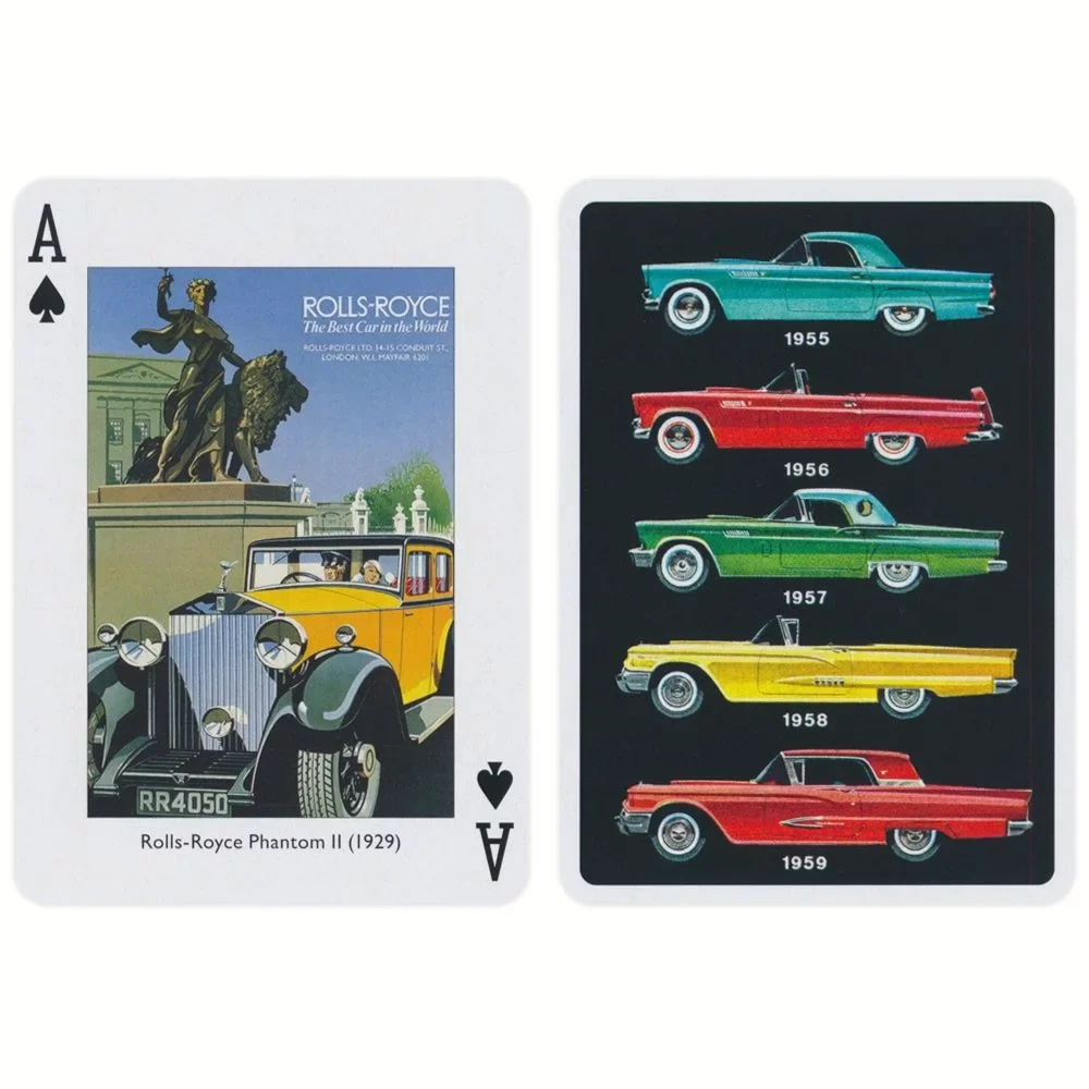 Classic Cars Playing Cards by Piatnik - A Ride Through Automotive History - Image 4