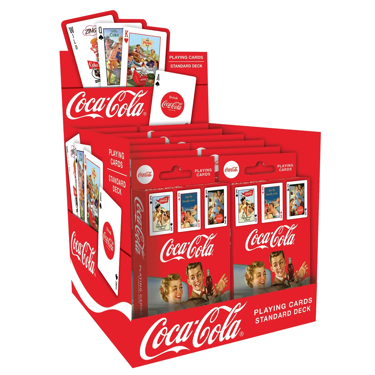 Coca-Cola Vintage Design Playing Cards - Image 4