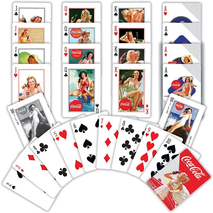 Coca-Cola Vintage Pin-Ups Playing Cards - Image 4