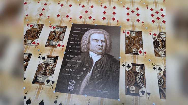 Composers Bach Playing Cards NPCC - Image 2