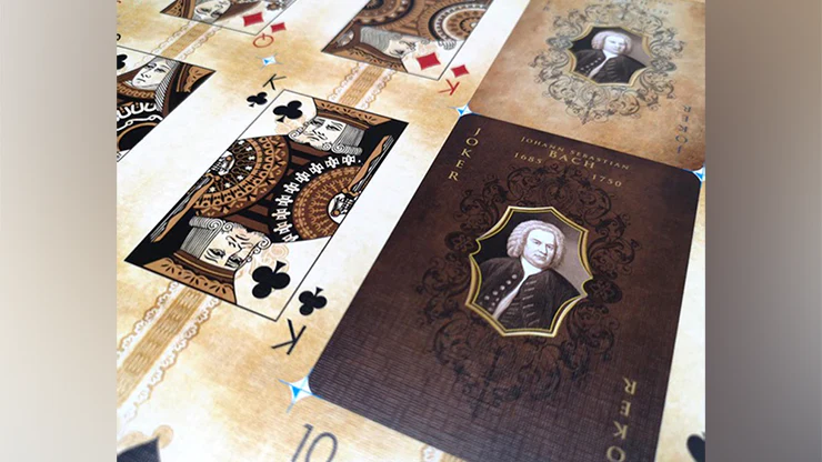 Composers Bach Playing Cards NPCC - Image 3