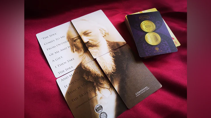 Composers Brahms Playing Cards NPCC - Image 3