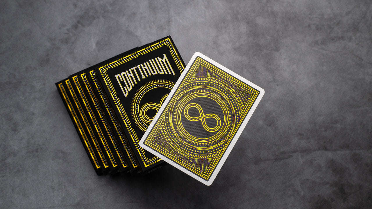 Continuum Black Playing Cards - Image 2