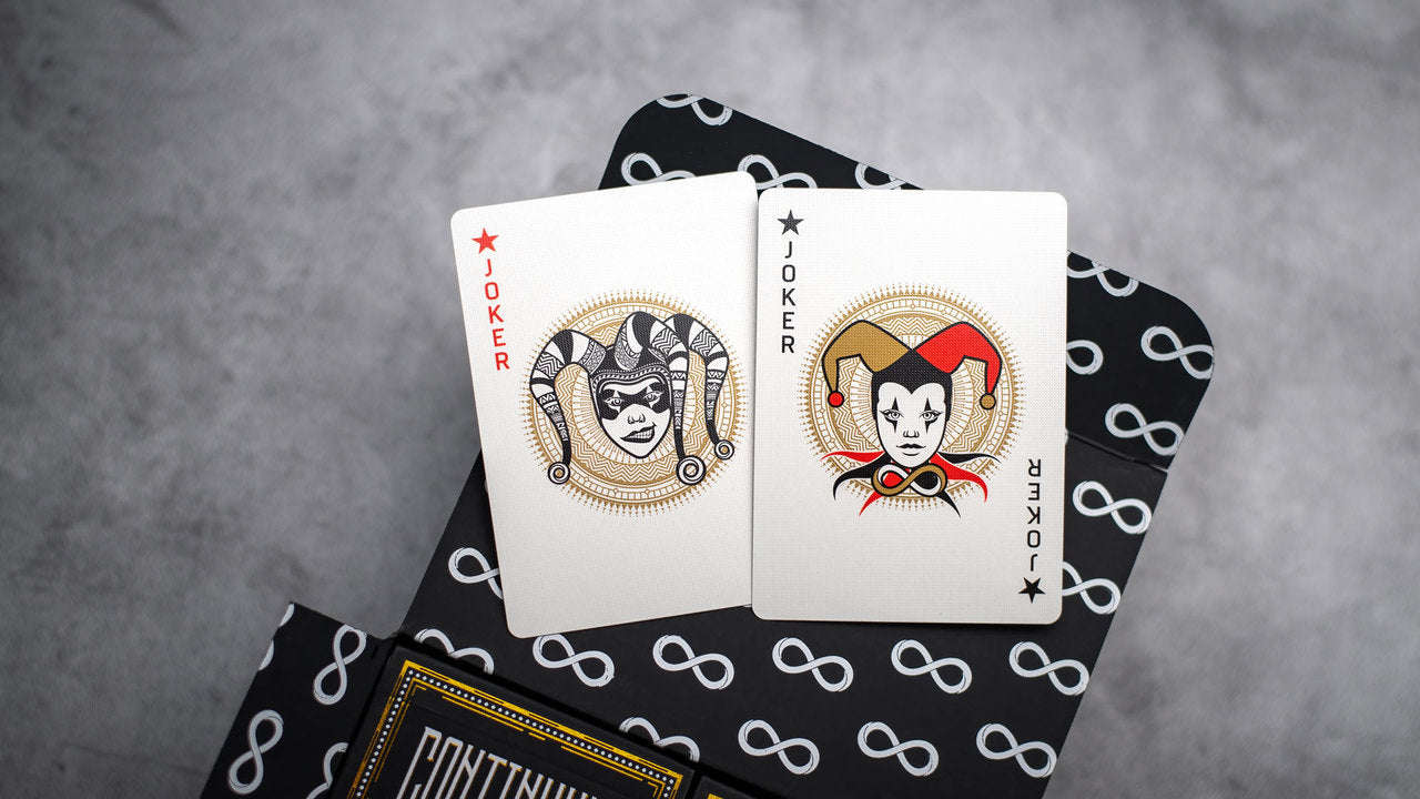 Continuum Black Playing Cards - Image 4