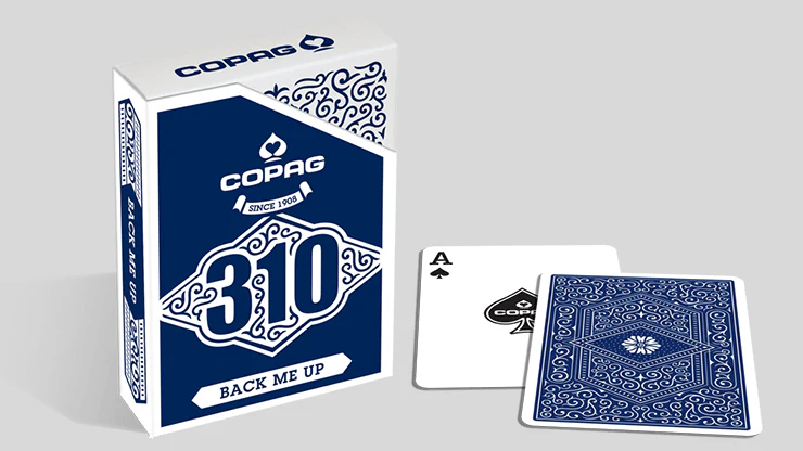 Copag 310 Back Me Up Blue Playing Cards Cartamundi - Image 2