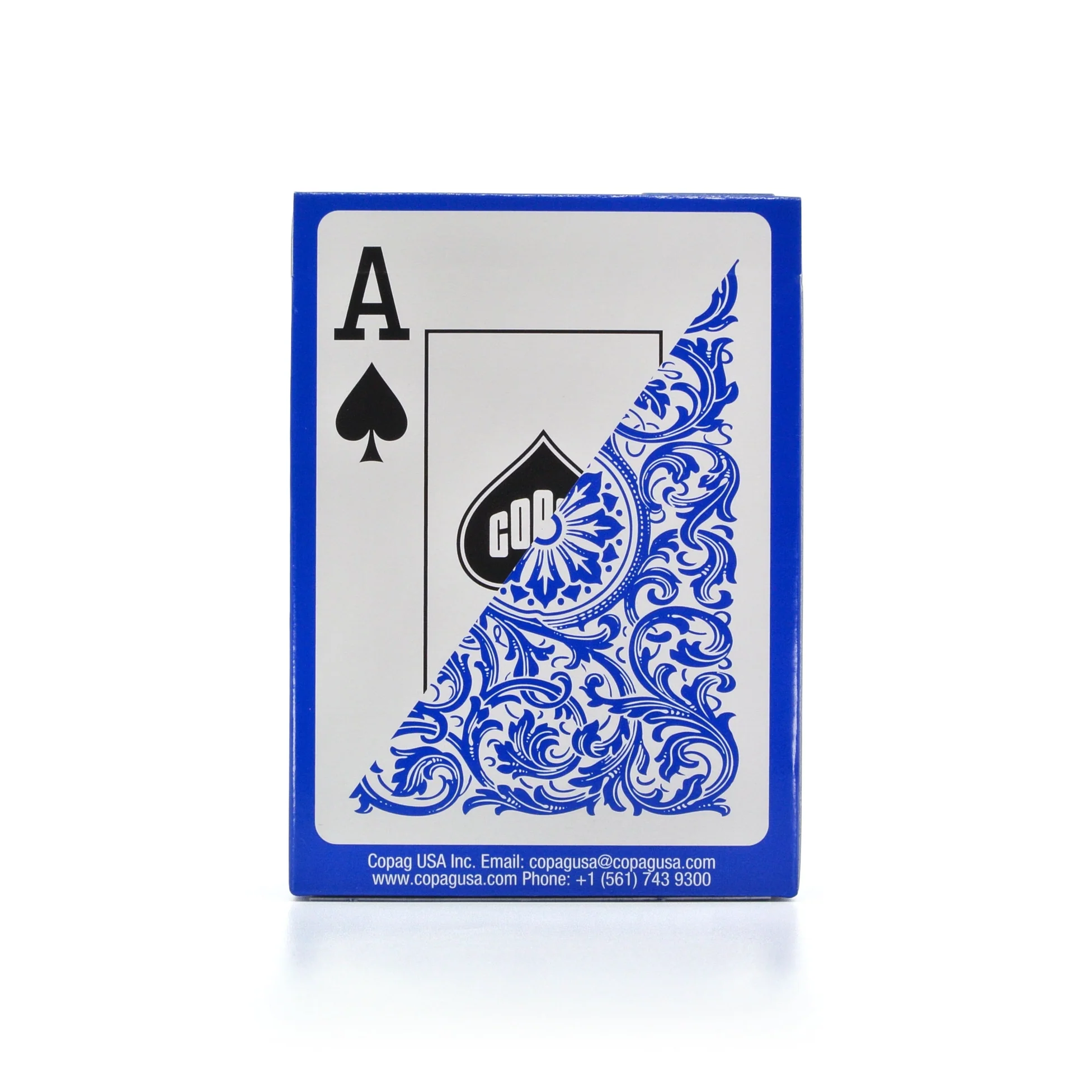 Copag Elite 100% Plastic Jumbo Index - Blue - Image 4