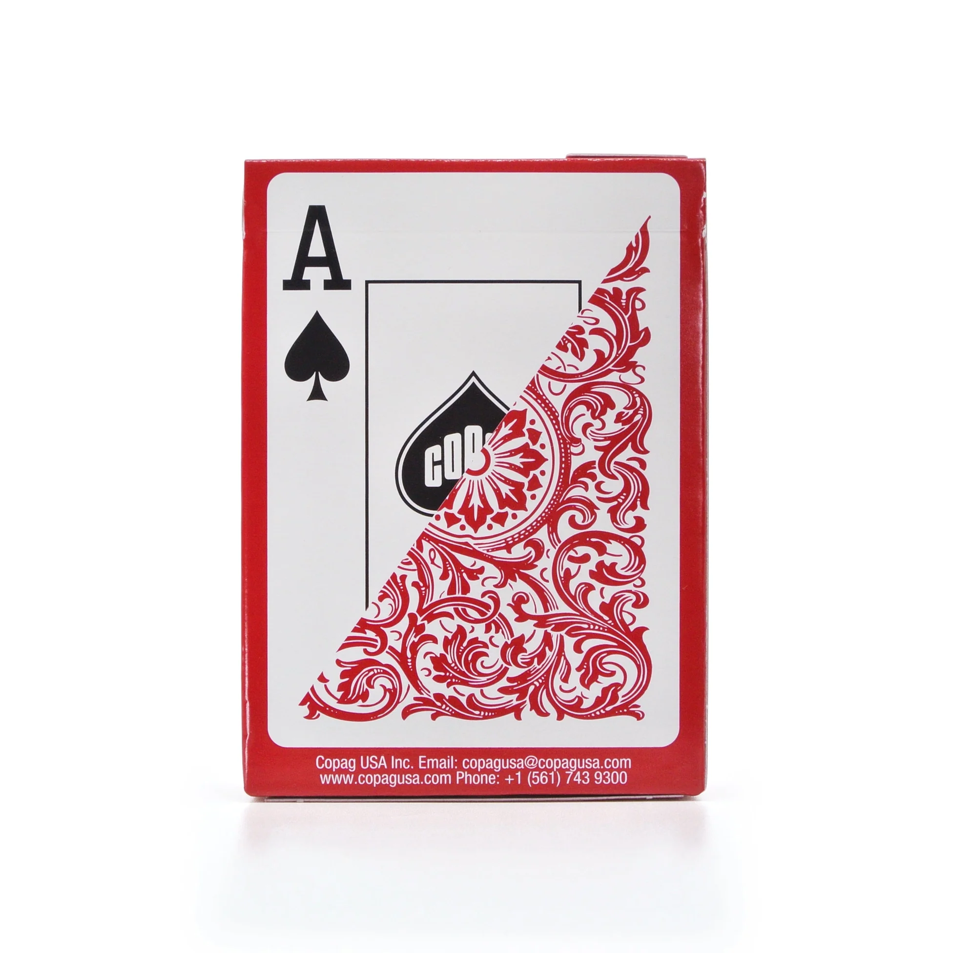Copag Elite 100% Plastic Jumbo Index - Red - Image 4