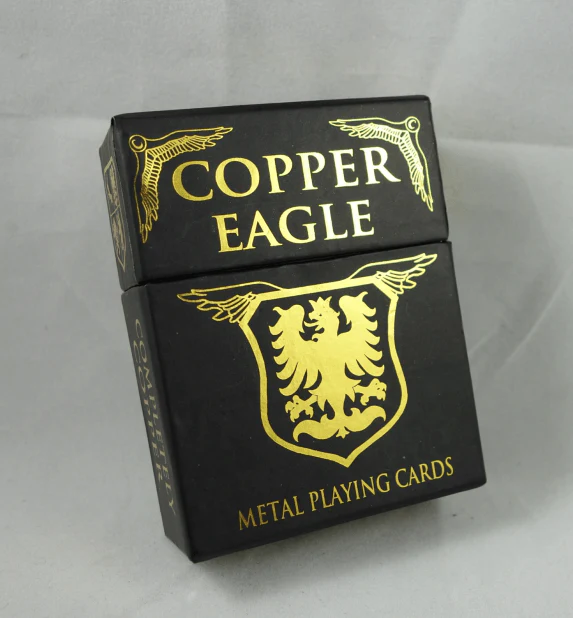 Copper Eagle Metal Playing Cards - Image 4