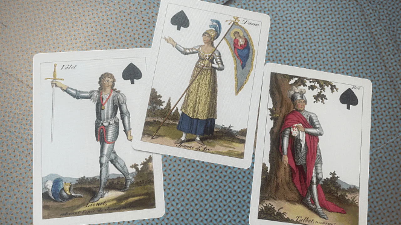Cotta's Almanac #1 Gilded Playing Cards USPCC - Image 5