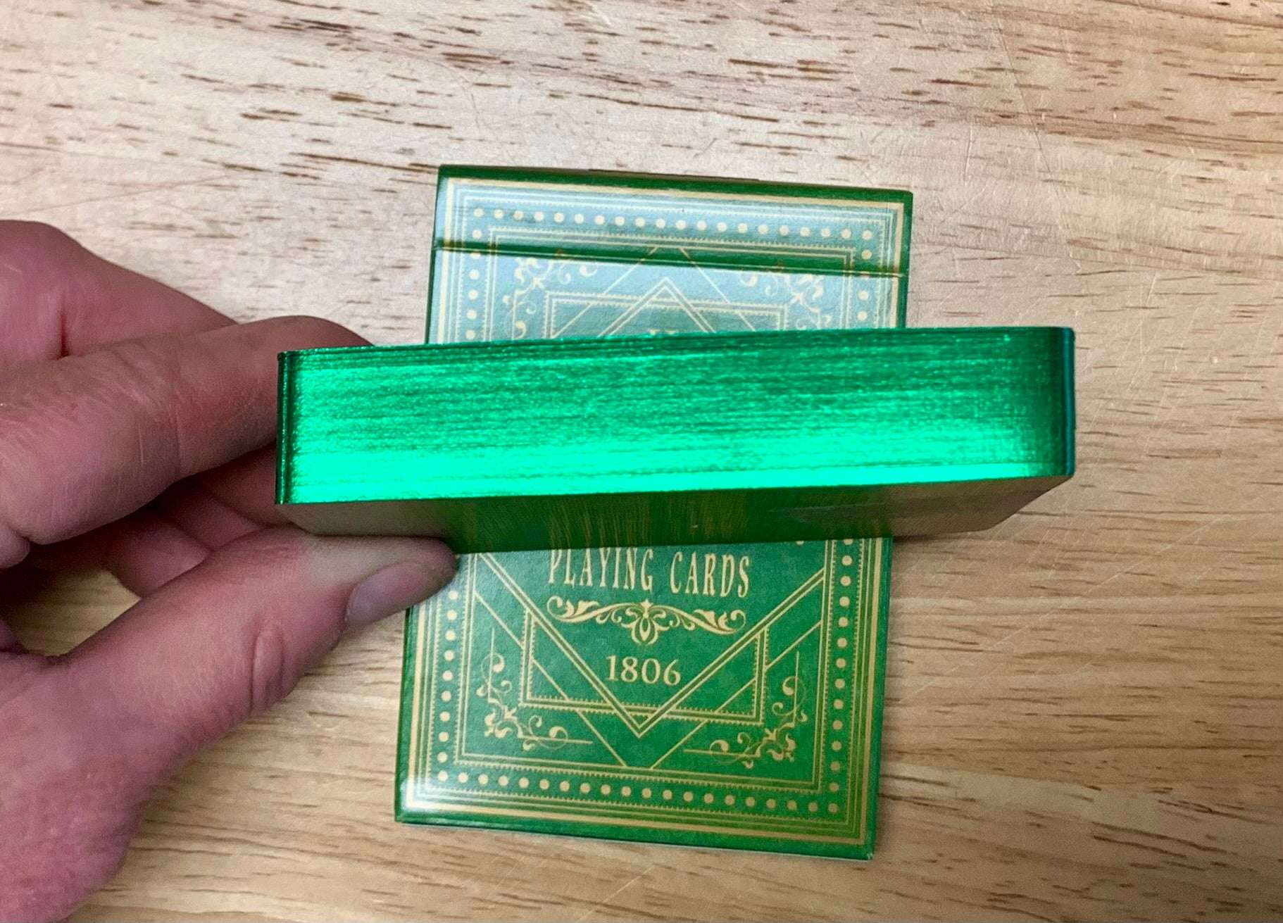 Cotta's Almanac #2 Gilded Playing Cards USPCC - Image 2