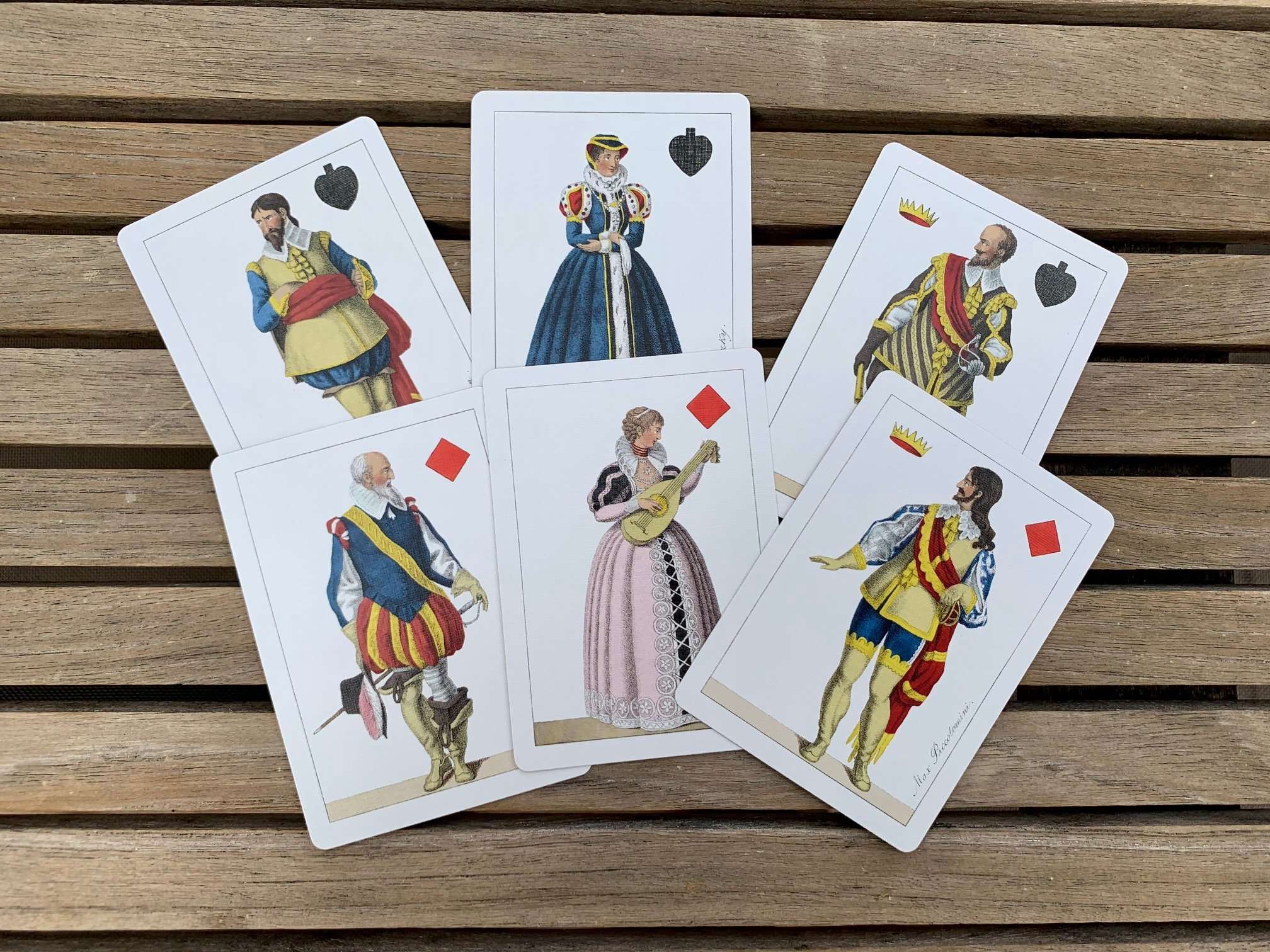Cotta's Almanac #3 Reproduction Playing Cards USPCC - Image 10