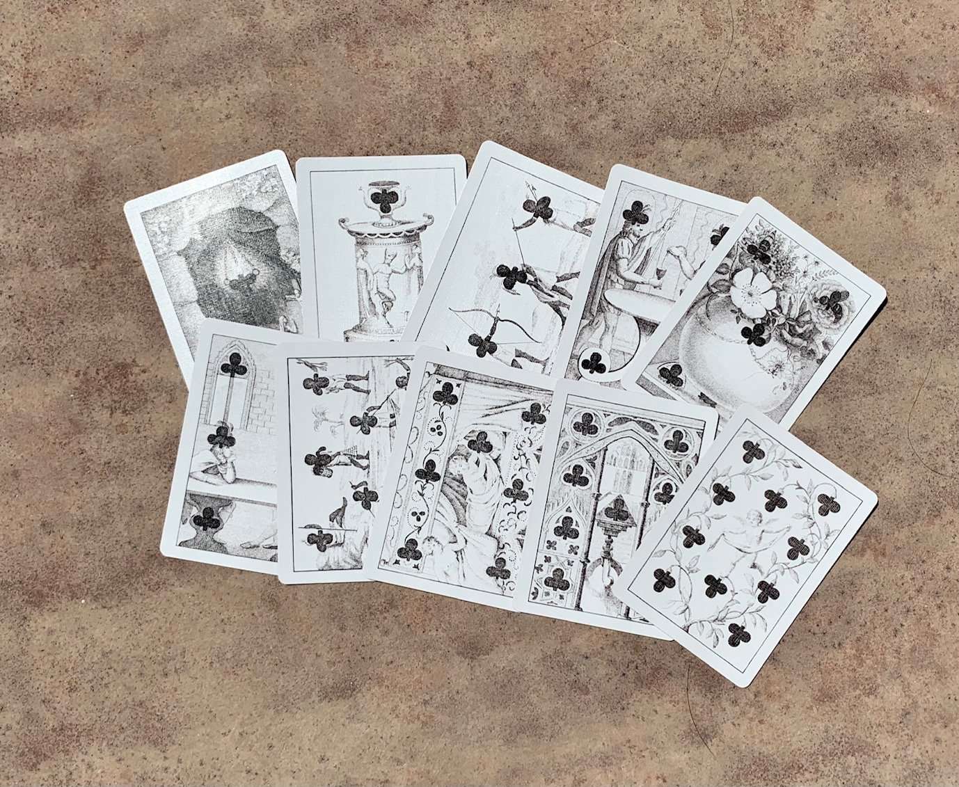 Cotta's Almanac #4 Reproduction Playing Cards USPCC - Image 4