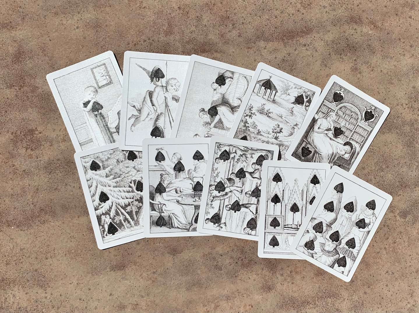 Cotta's Almanac #4 Reproduction Playing Cards USPCC - Image 7