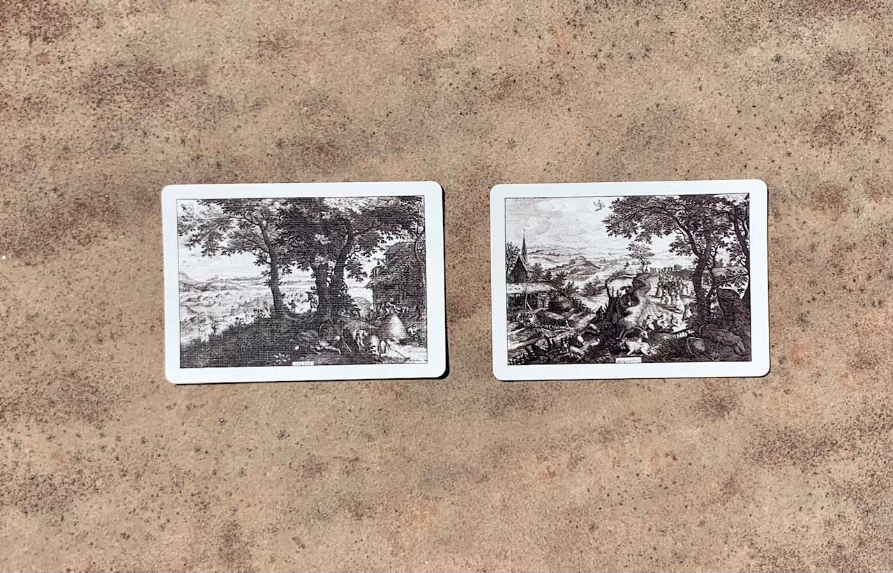 Cotta's Almanac #4 Reproduction Playing Cards USPCC - Image 9