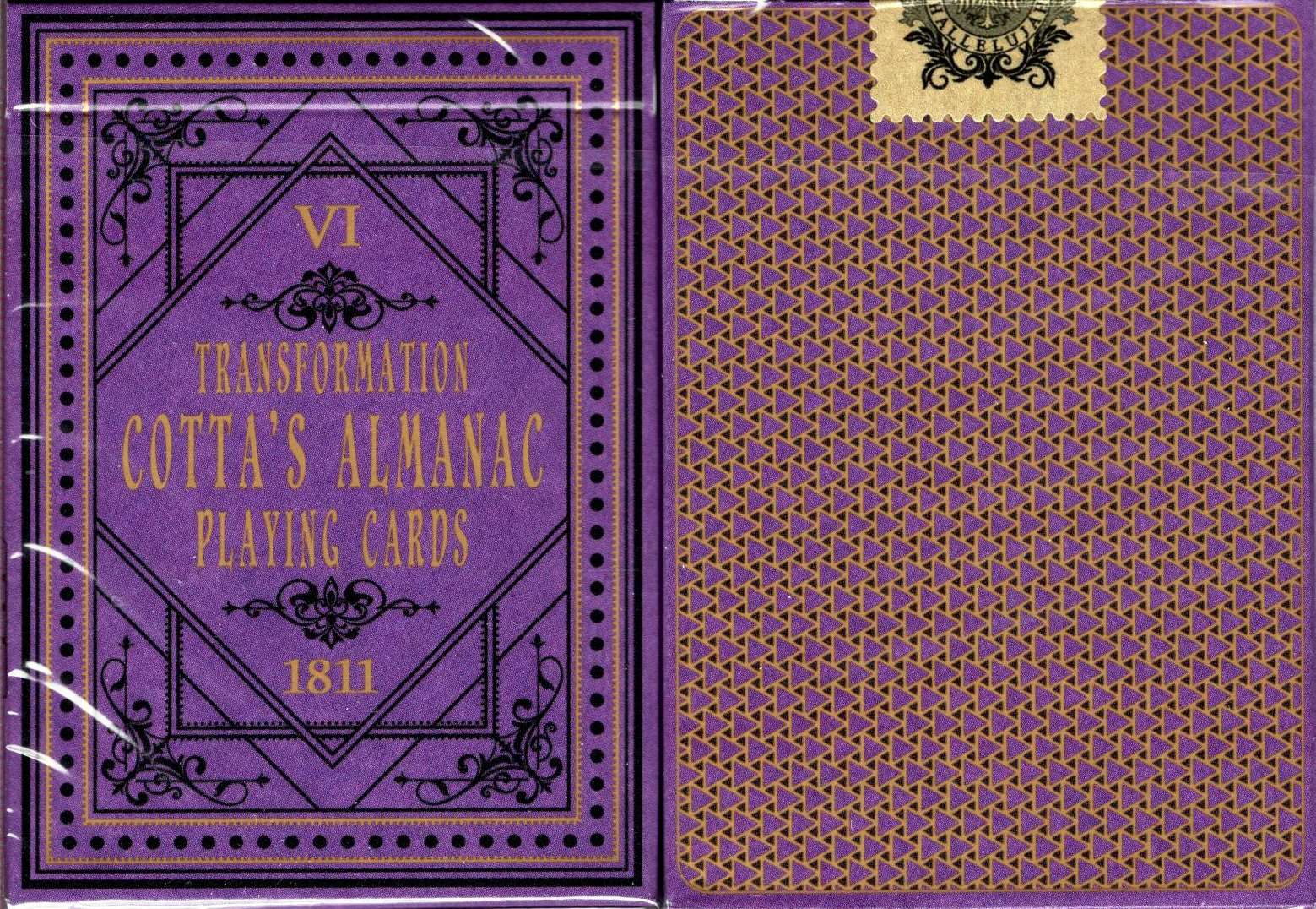 Cotta's Almanac #6 Reproduction Playing Cards USPCC