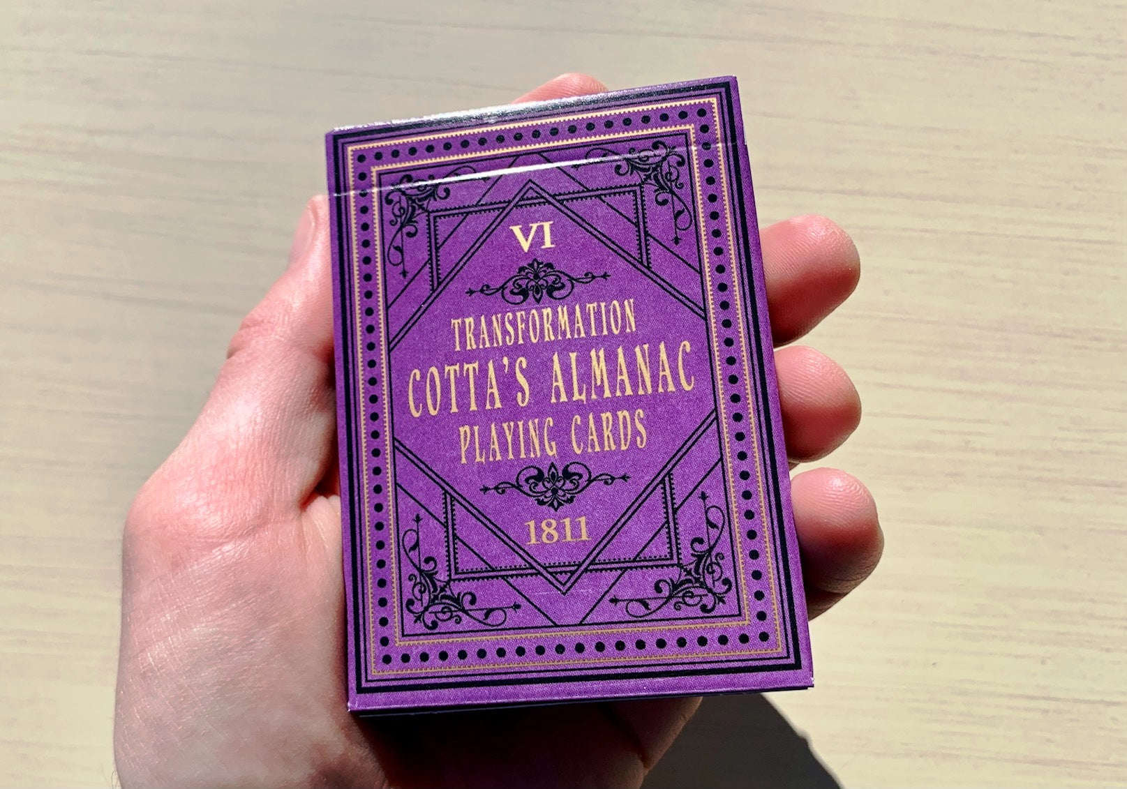 Cotta's Almanac #6 Reproduction Playing Cards USPCC - Image 2