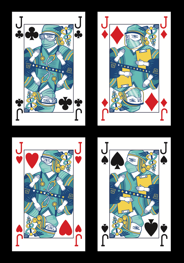Covid-19 v1 Playing Cards by WCMPC - Image 5