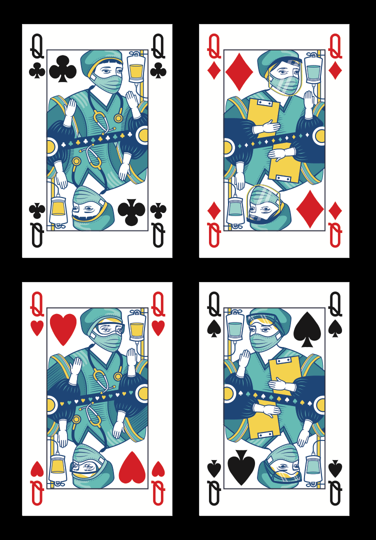 Covid-19 v1 Playing Cards by WCMPC - Image 7