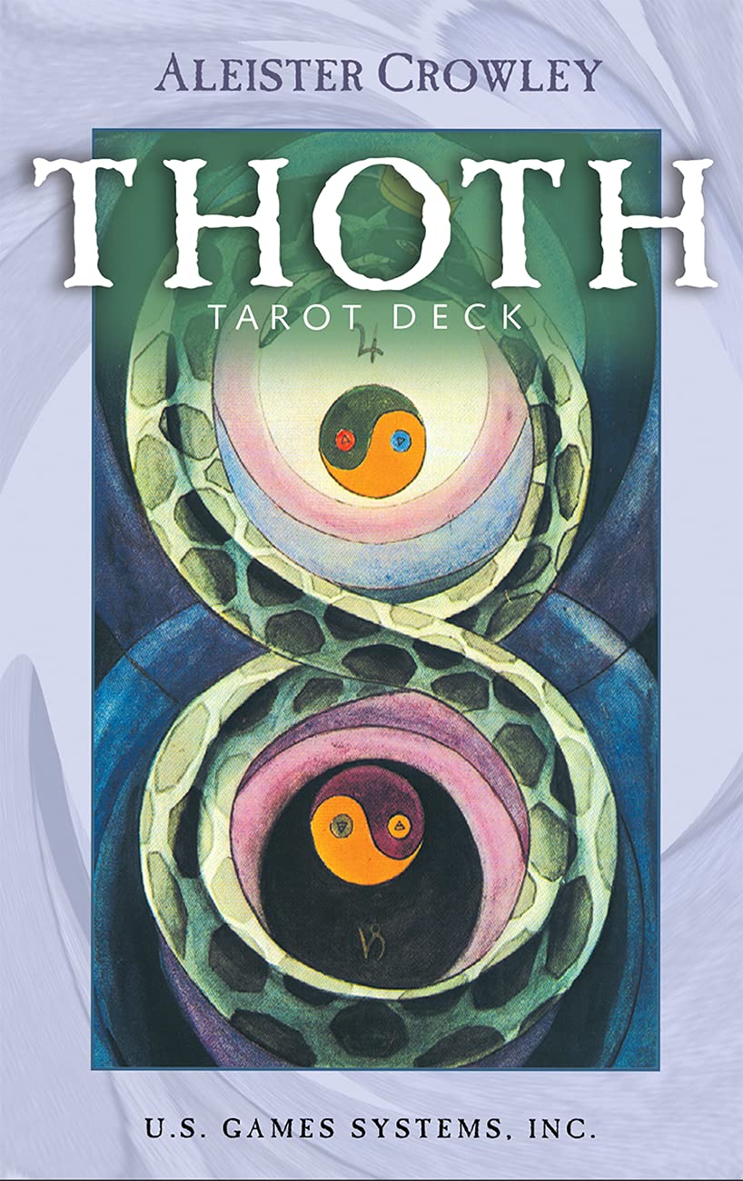 Crowley Thoth Tarot Deck with Spread Sheet USGS