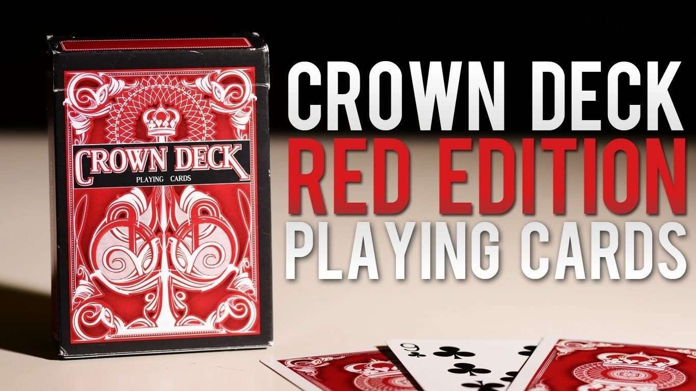Crown Red v1 Playing Cards USPCC - Image 2