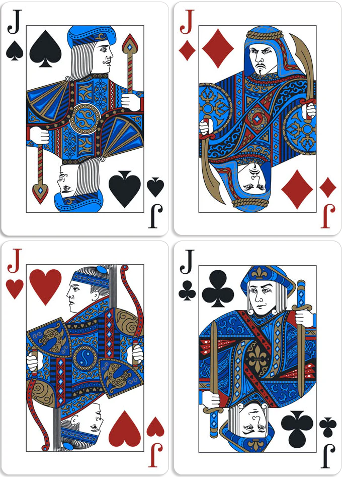 Crown Jewels Sapphire Art Edition Playing Cards SPCC - Image 4