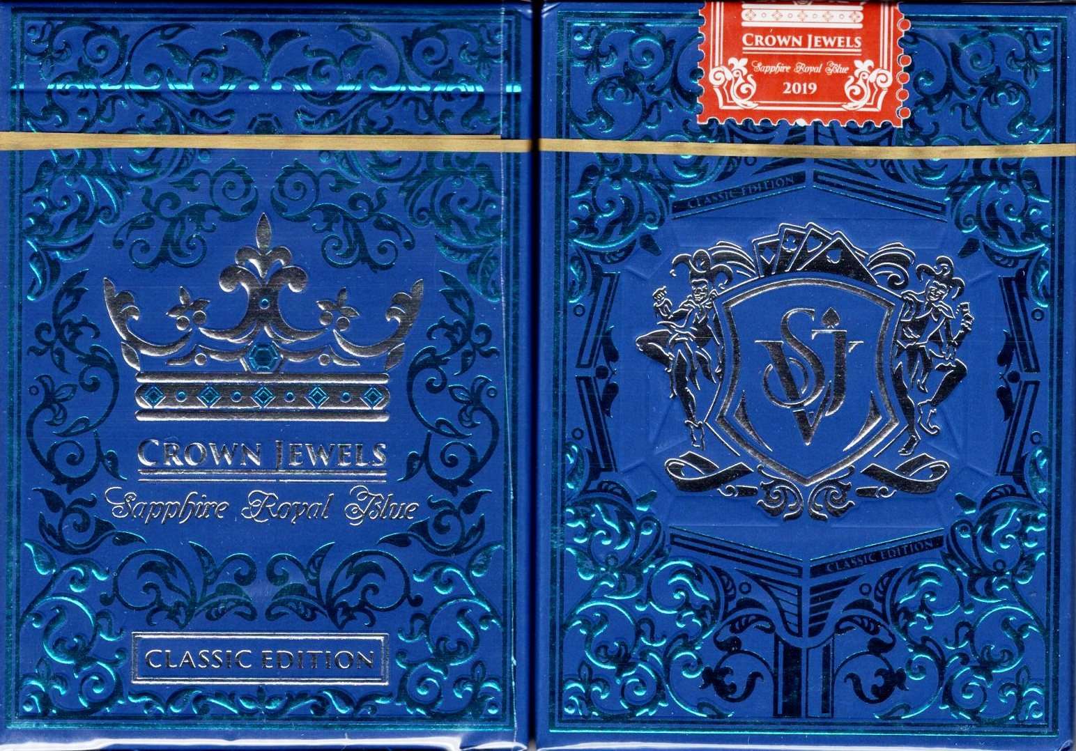 Crown Jewels Sapphire Classic Edition Playing Cards SPCC
