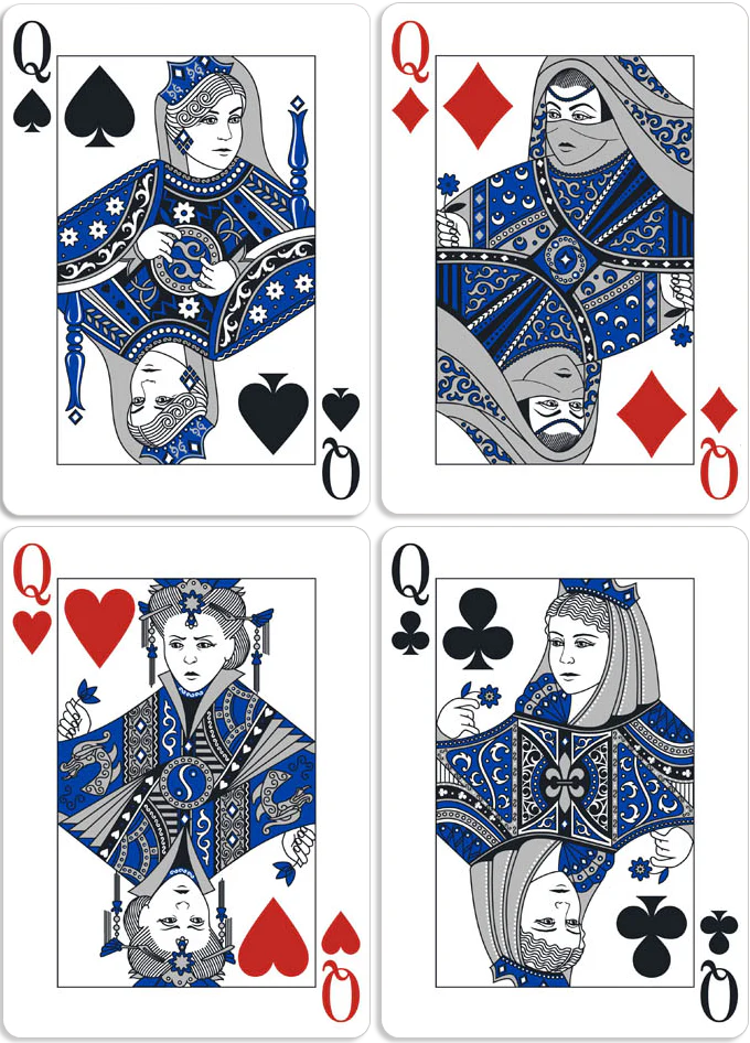 Crown Jewels Sapphire Classic Edition Playing Cards SPCC - Image 5